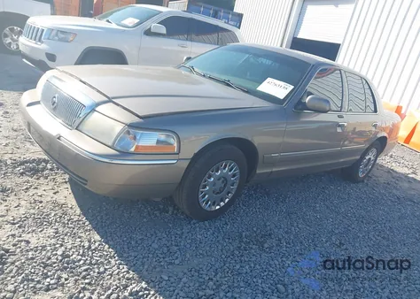2003 Mercury Grand Marquis Gs z USA, uszkodzony, nr VIN 2MEFM74W33X698646